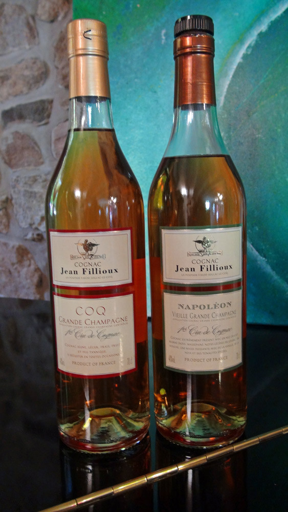 Cognac Grande Champagne de Pascal Fillioux (un copain de régiment !)