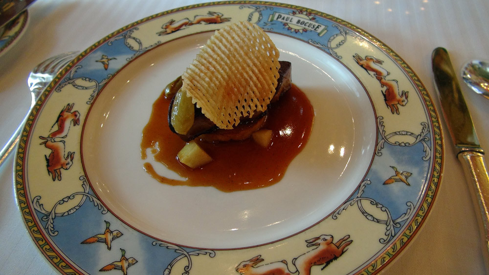 Escalope de foie gras de canard poêlée au verjus