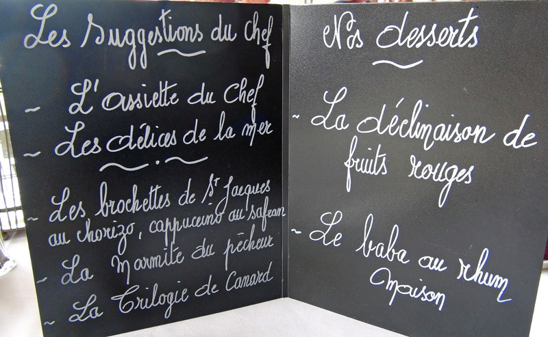 Propositions du jour