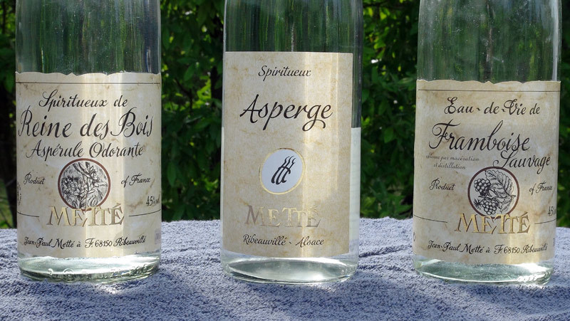 Reine des bois (Aspérule odorante) - Asperge - Framboise sauvage