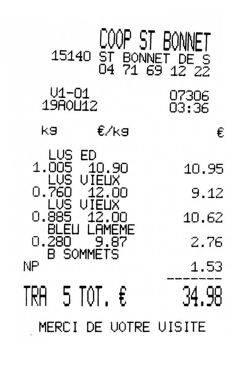 La note