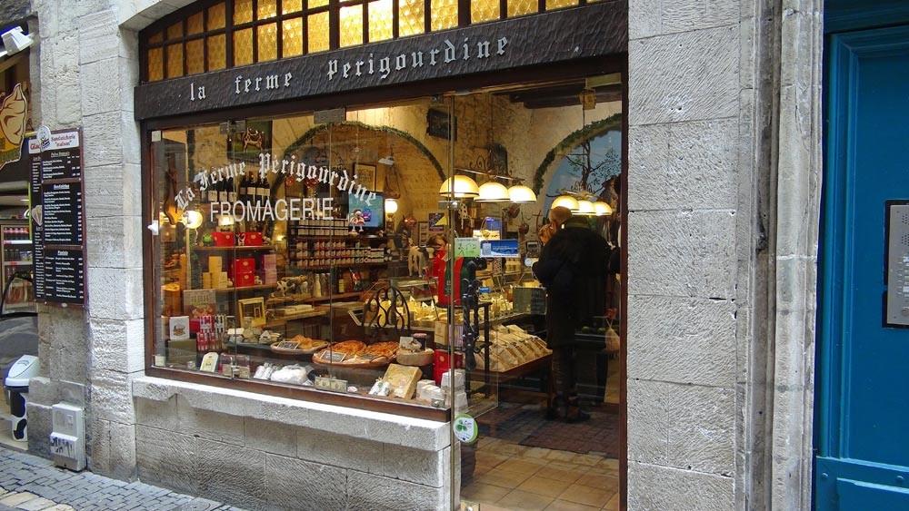 La façade de la fromagerie