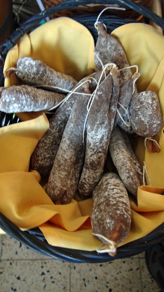 Saucissons de brebis
