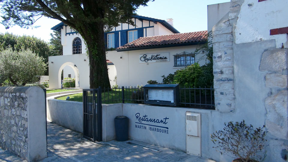 La façade du restaurant