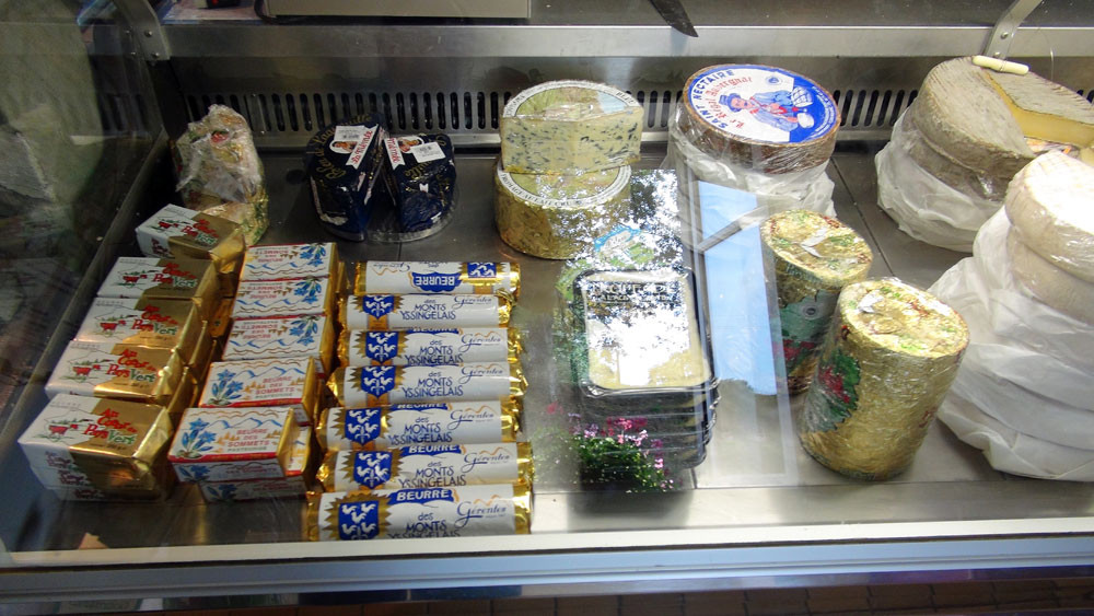 Beurres et fromages