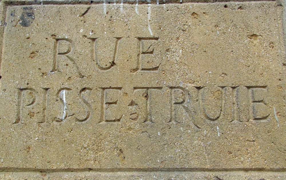 Visite des Traboules : une plaque de rue originale