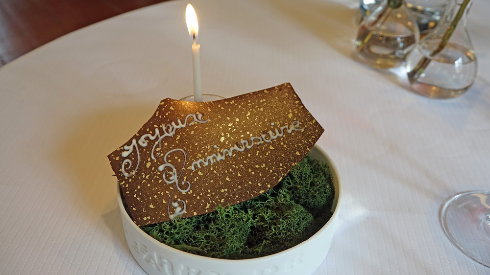 Plaquette "anniversaire"