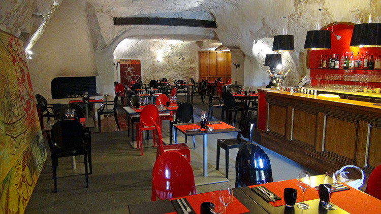 La salle à manger troglodyte