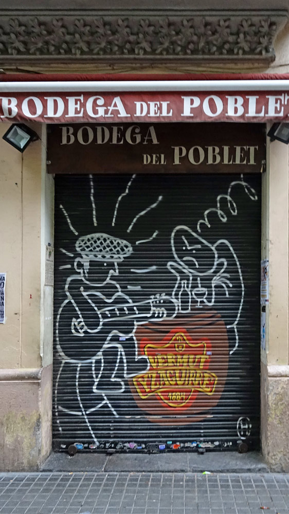 La Bodega del Poblet, à priori fermée