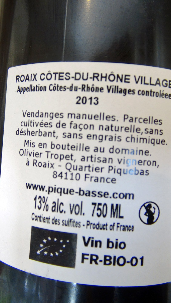 Accord mets/vins
