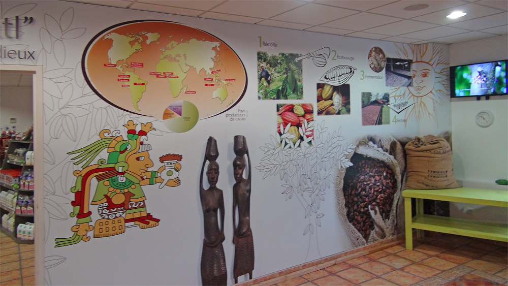 La galerie d'exposition