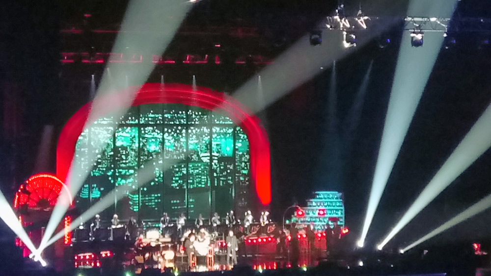 Pendant le concert (Photo Smartphone)