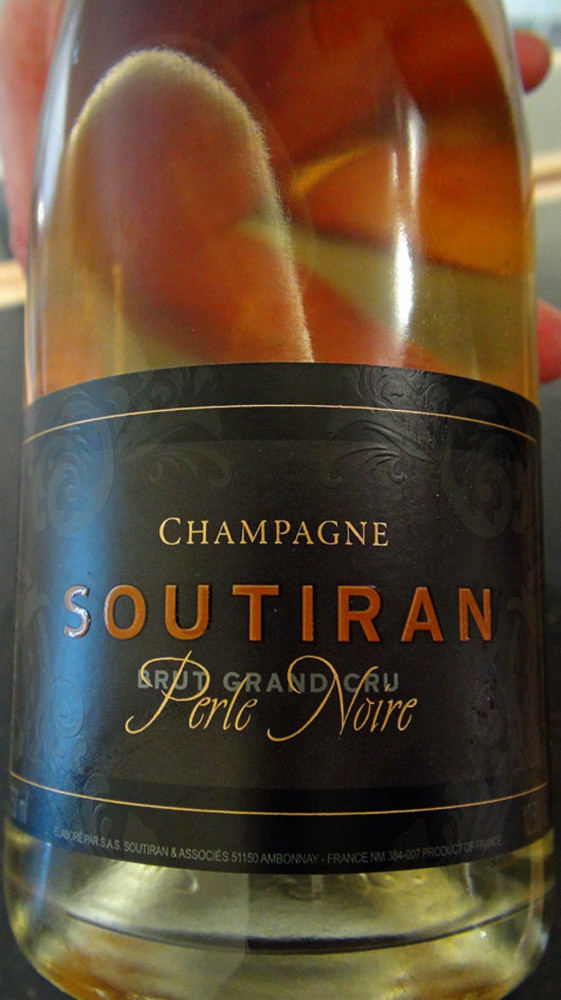 Champagne brut rosé Soutiran