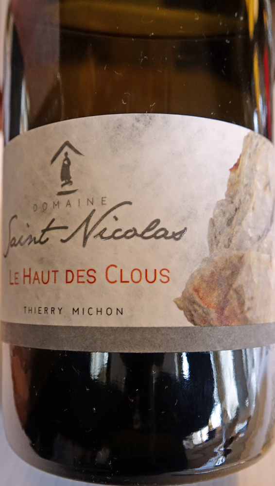 Le vin servi, et offert, sur les 2 desserts