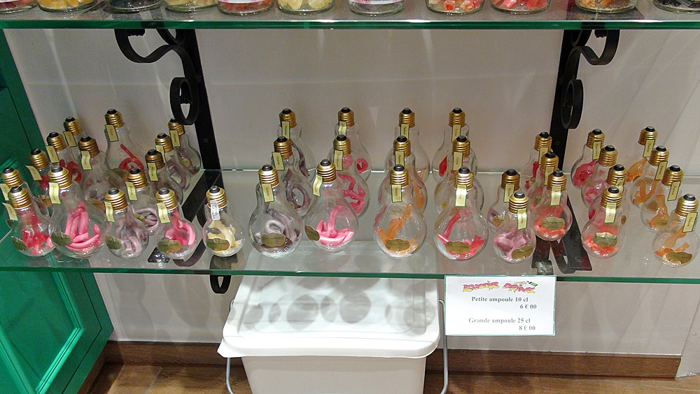 Autres sucreries en ampoules