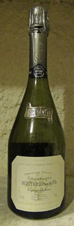 Champagne Moutard 2005 "Cépage Arbanne"