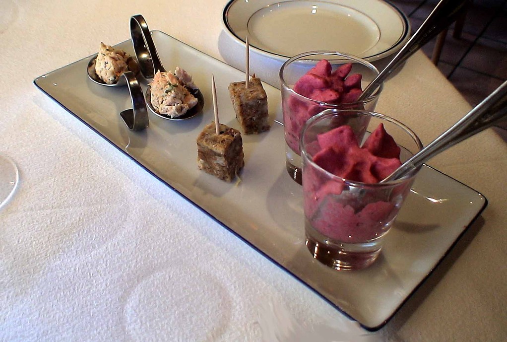 Les 3 amuse bouche