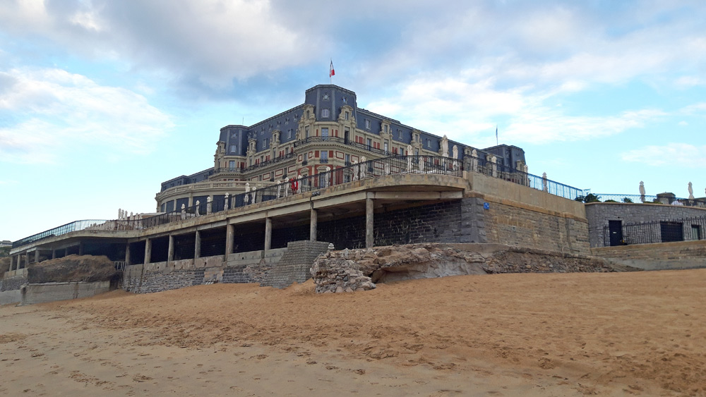 Vue depuis la "Grande plage"