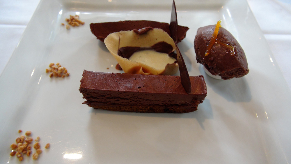 Fondant Guanaja sur pain d'épices aux extraits d'Arabica