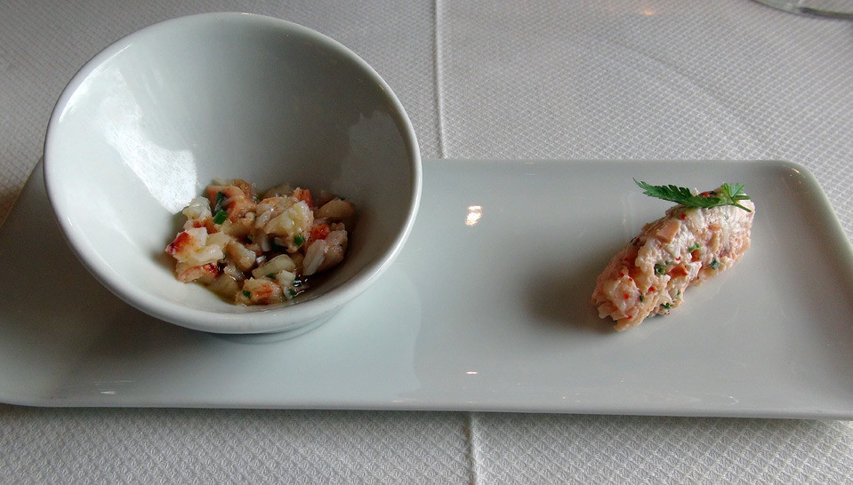 Salpicon de homard au miel