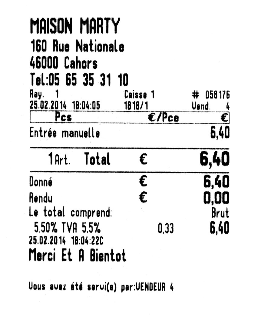 La note