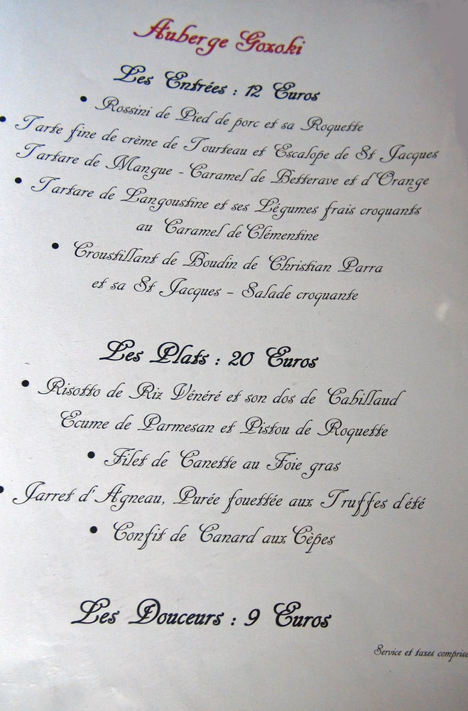 La carte