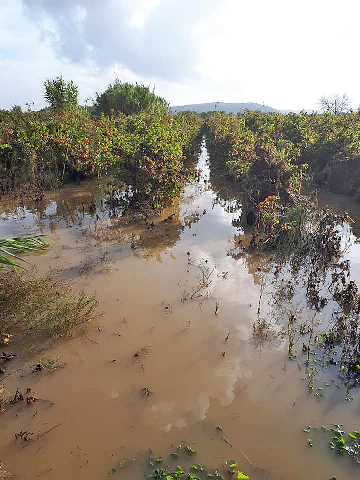 Mi-octobre 2018, les inondations à Ornaisons