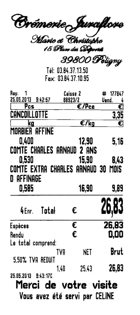 La note