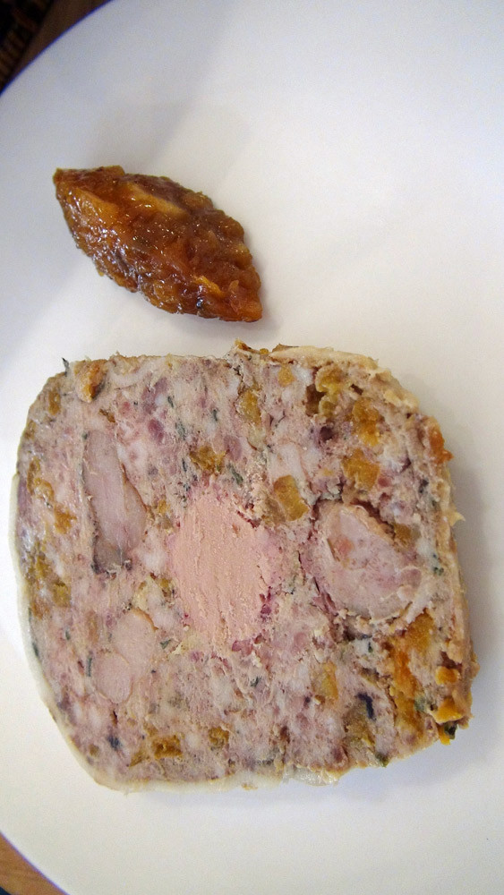 Terrine de ris de veau & foie gras, 