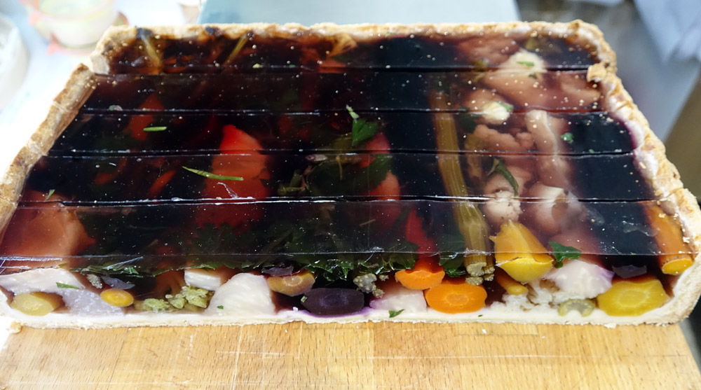 Le Pâté en croûte aux légumes 
