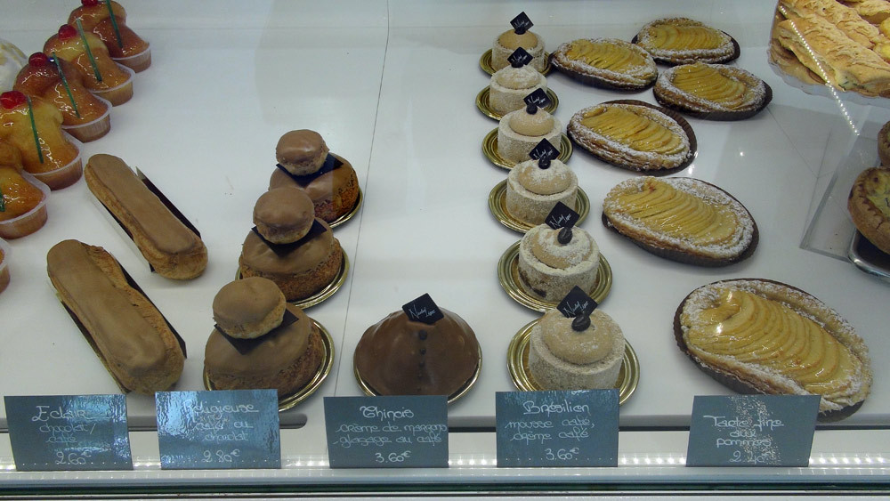 Eclair café - Religieuse café - Chinois - Brésilien - Tarte fine aux pommes - 26 septembre 2014