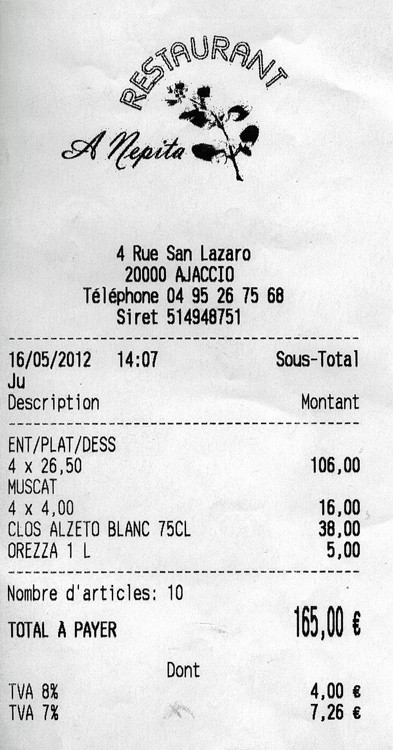 La note