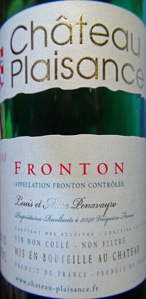 Sur l'entrée