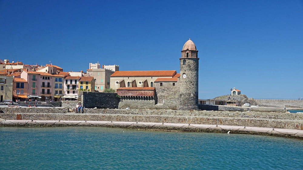 L'église Notre Dame des Anges et la vieille ville