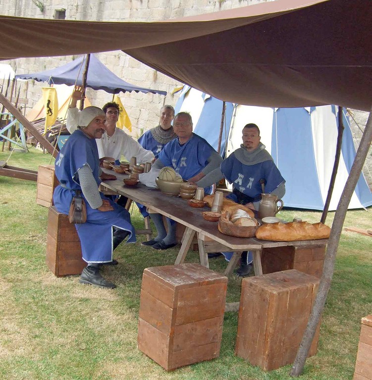 Gulférius dans son campement