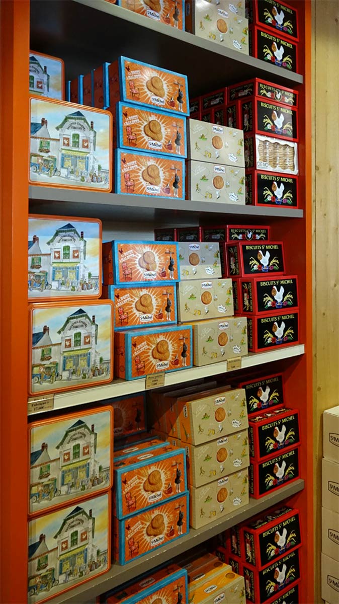 Boîtes de biscuits Saint-Michel