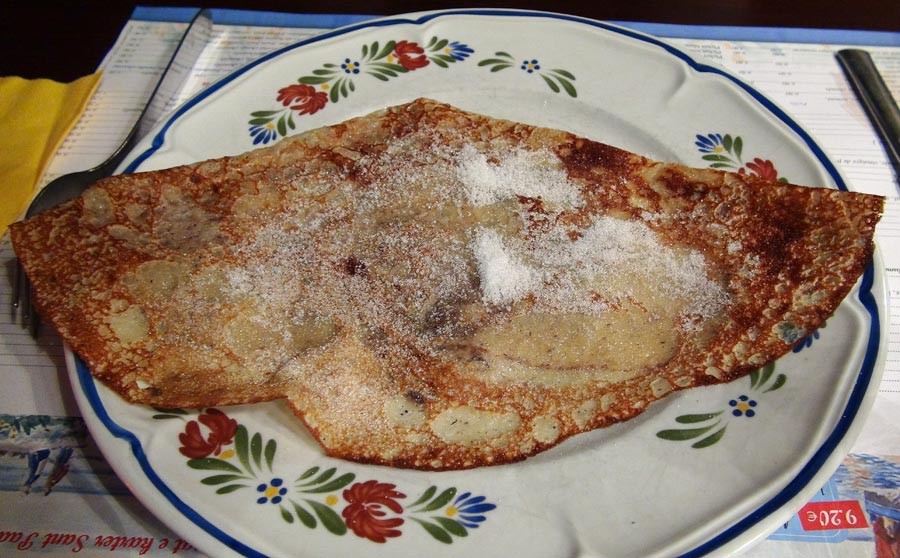 Crêpe au sucre