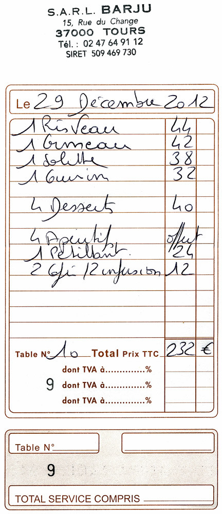 La note