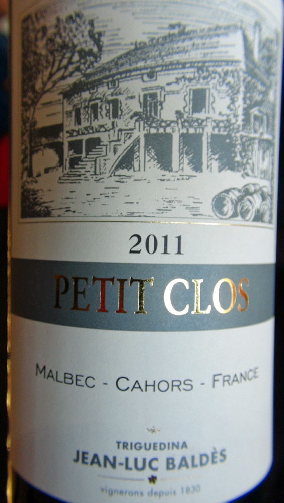Cahors "Petit clos" 2011