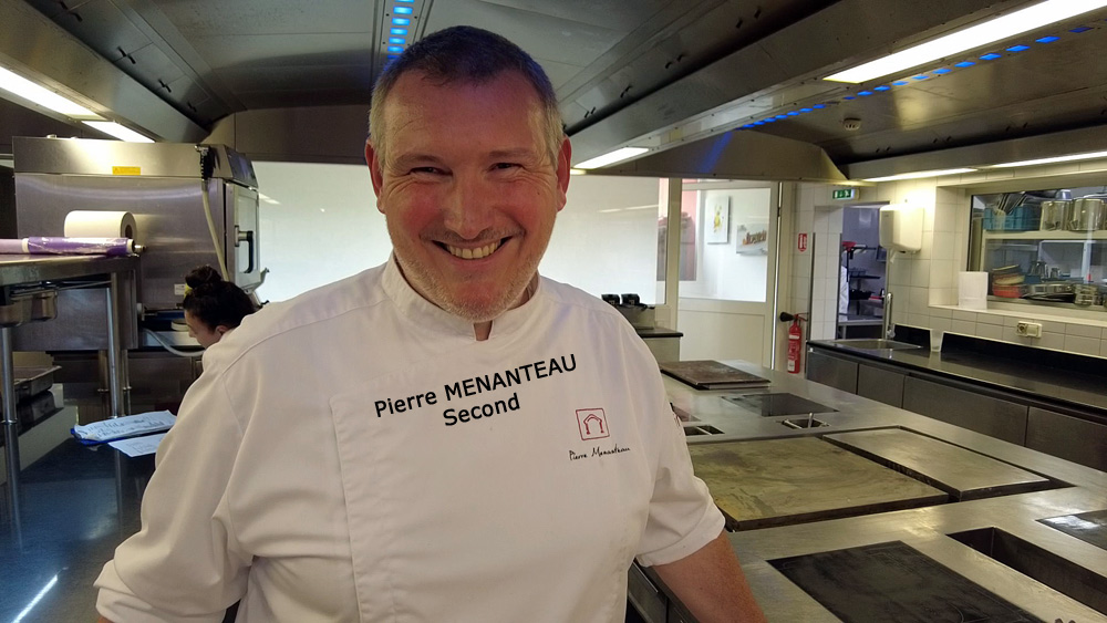 Pierre Menanteau, second de cuisine