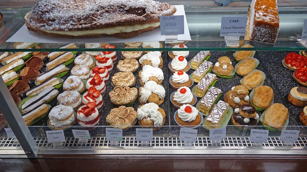 Quelques pâtisseries individuelles