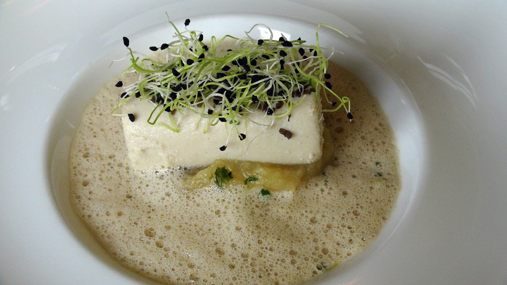 Boudin de coquillage, fenouil croquant acidulé