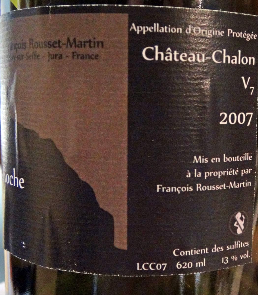 Château-Chalon 2007 de François Rousset-Martin