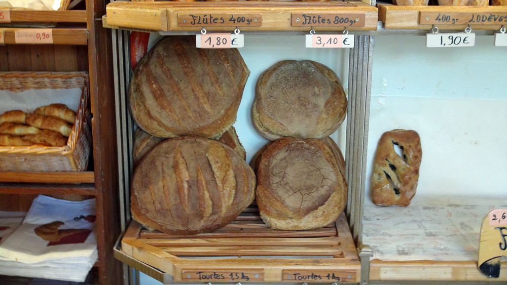 Tourtes, croissants ...