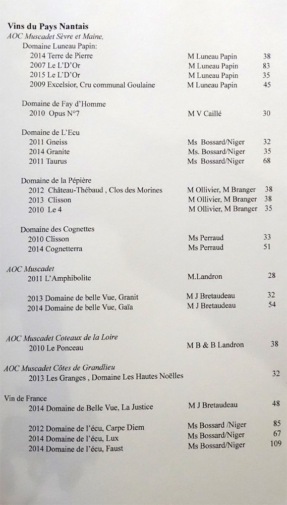 Vins du Pays Nantais