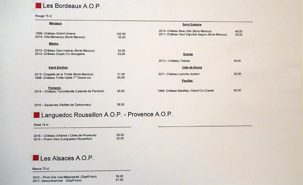 Vins de Bordeaux, du Languedoc-Roussillon et d'Alsace