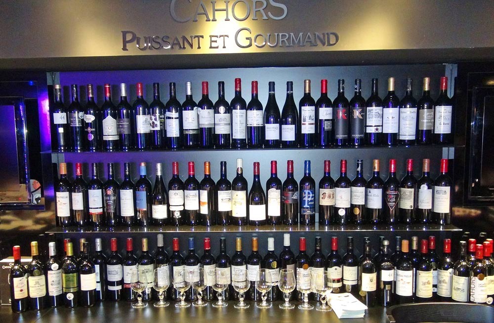 Cahors "puissant & gourmand" (prix entre 7 & 14 € 00)