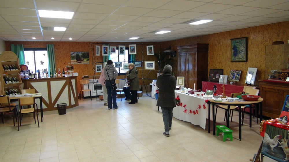 Salle d'exposition