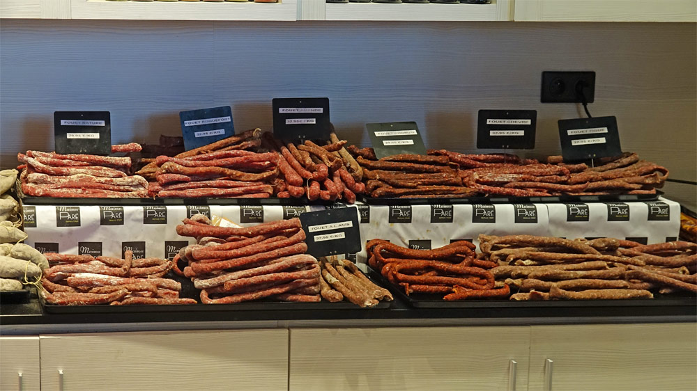 Saucisses sèches
