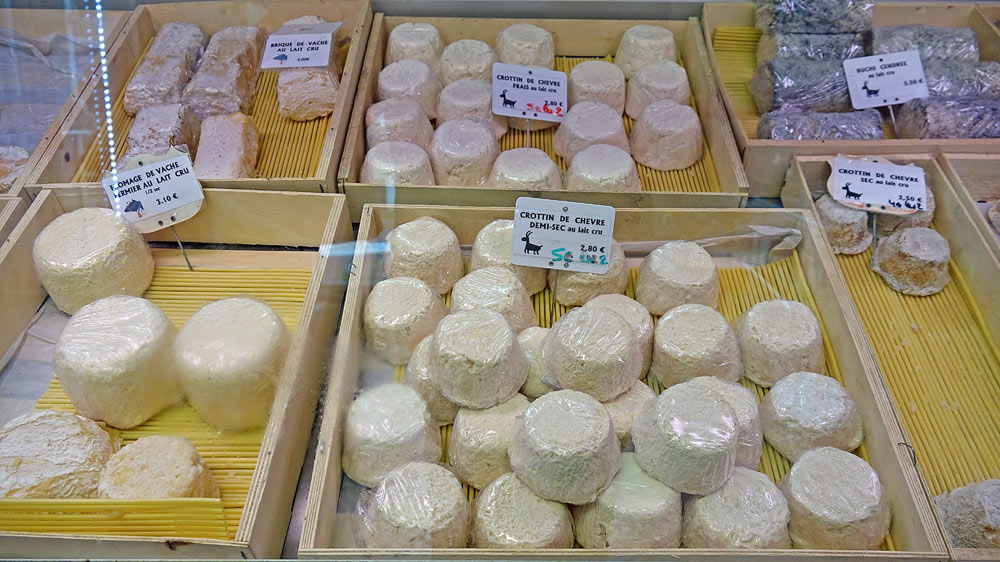 Fromages disponibles